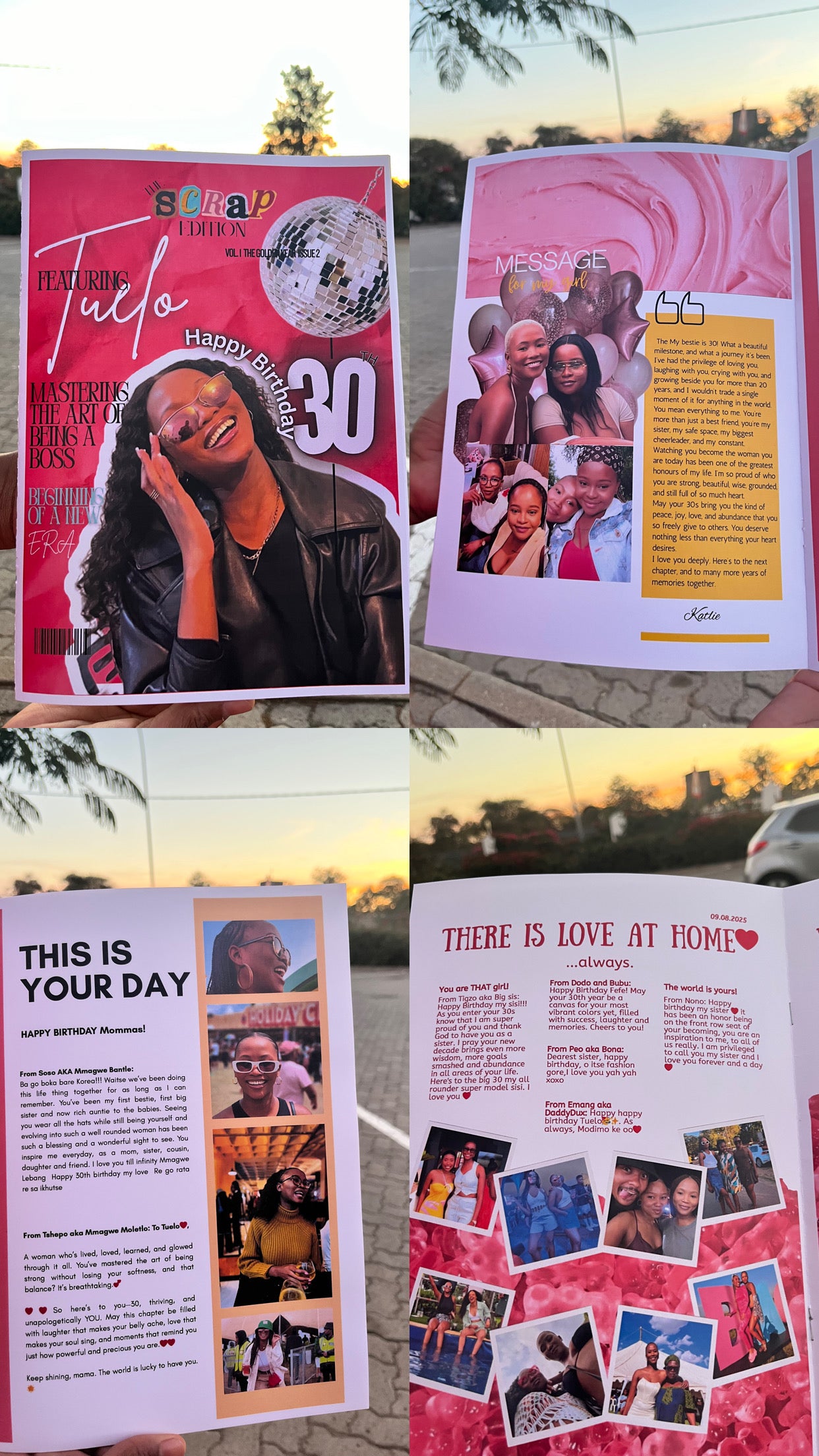 Photo Magazine: Birthday Theme
