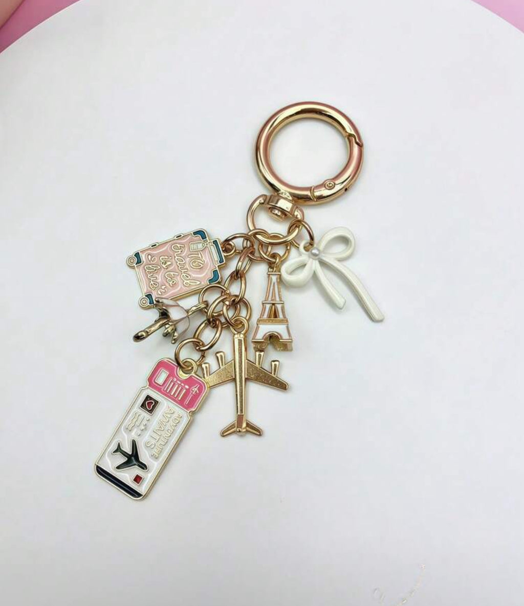 Adventure Awaits Bookmark Charm